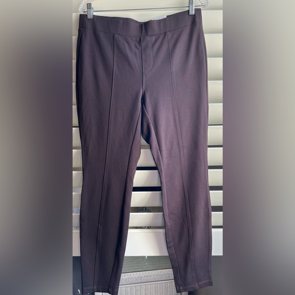 Style & Co - OX - NWT - Brown - Pencil Pants - Mid Rise Comfort Waist